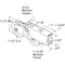 Prime-Line 1-1/2 inch Steel Sliding Door Tandem Roller Assembly with Steel Rollers, Yellow Zinc (Single Pack) D 1754 - alternate 4